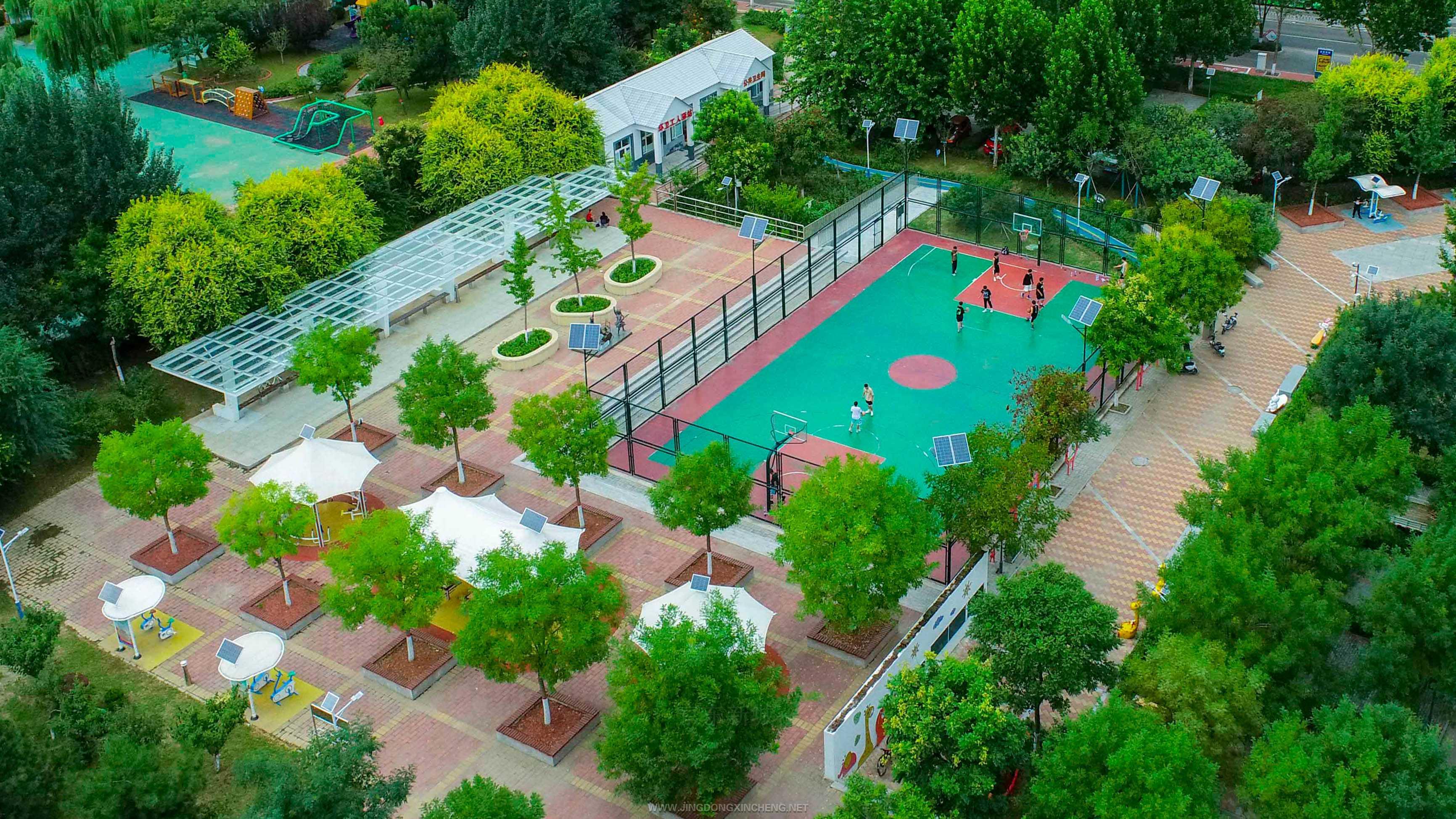 童趣公園鳥瞰圖。何賽 李浩 攝.jpg